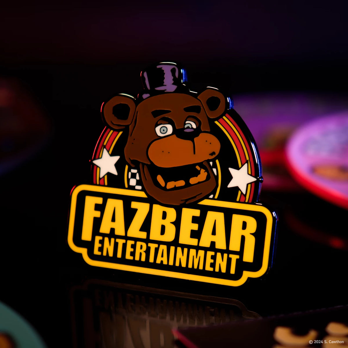 Five Nights at Freddy's Fazbear Entertainment Pin