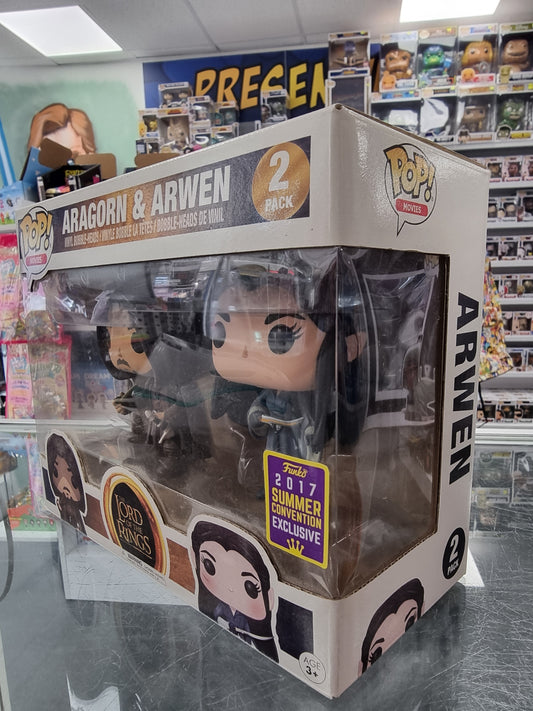 POP: 2PK: LOTR: Aragorn & Arwen SDCC 2017