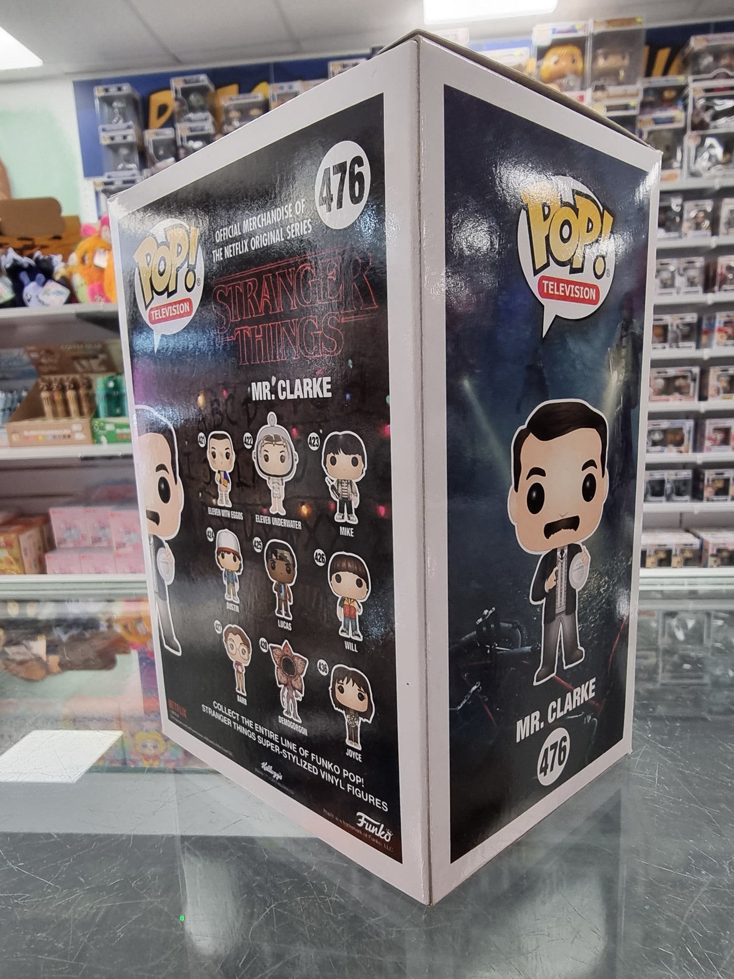 POP: Stranger Things: Mr Clarke 476 SDCC 2017