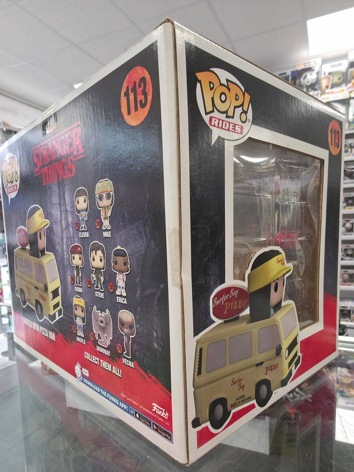 POP! TV: Stranger Things: Argyle with Pizza Van