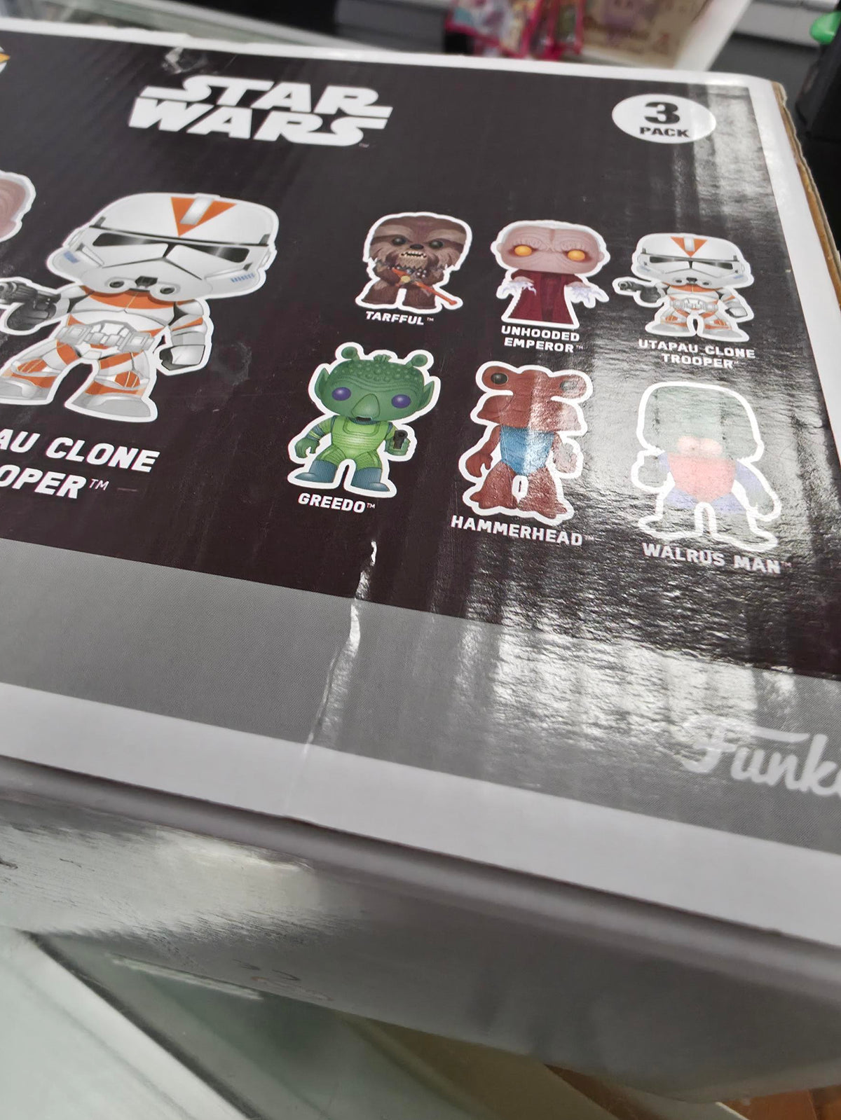 POP: SW: 3PK Tarfuful, Unhooded Emperor & Utapau