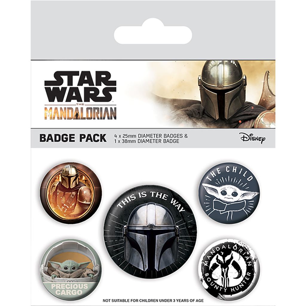 The Mandalorian 'This Is The Way' Badge Pack