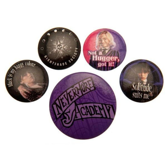 Wednesday (Nevermore) Badge Pack