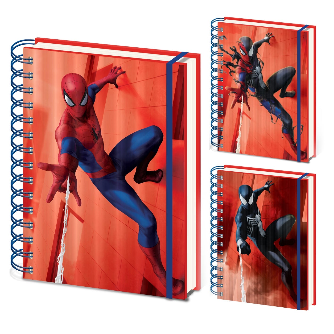 Spider-Man Transformation A5 3D Notebook
