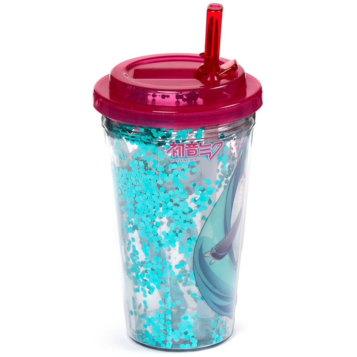 Hatsune Miku Double Walled Cup & Straw