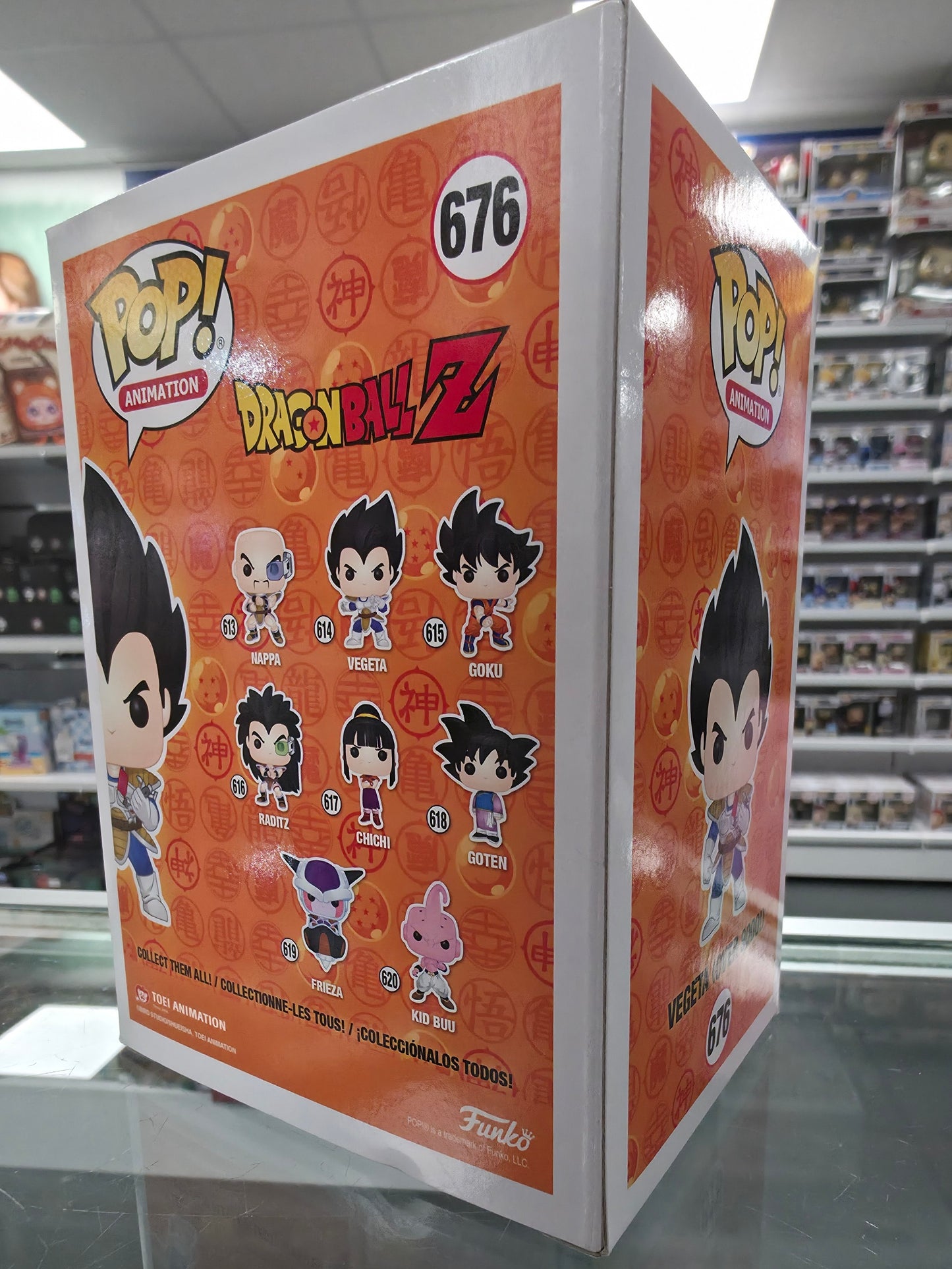 Pop! Dragonball Z: Vegeta - Over 9000 - 676
