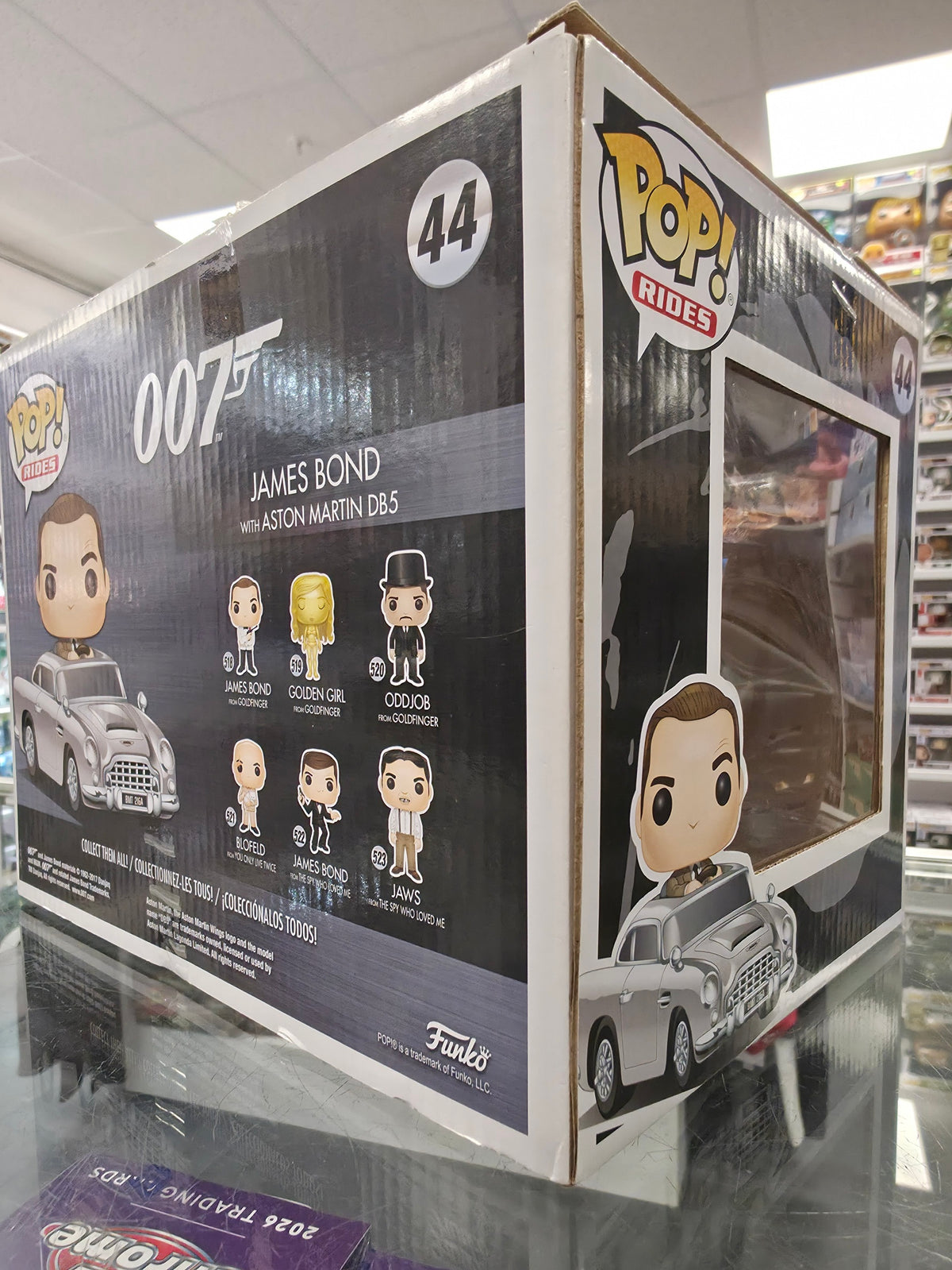 POP Rides: James Bond: Aston Martin w/Connery
