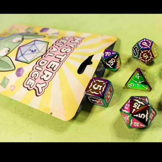 Metal Mystery Dice Set Blind Bag