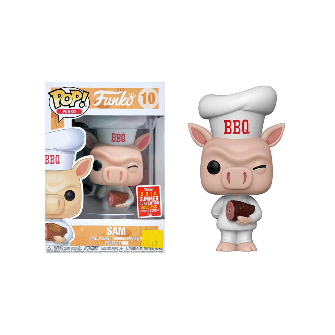POP! Funko: Sam 10 SDCC 2018