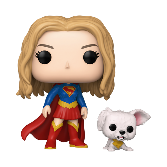 POP Movie: Supergirl - Supergirl with Puppy Krypto