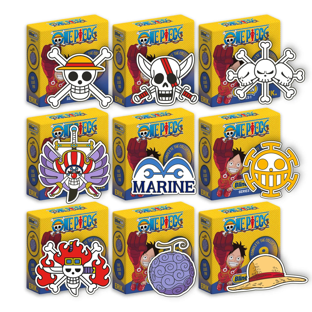 Mystery Collectible Pins (One Piece) Series 1