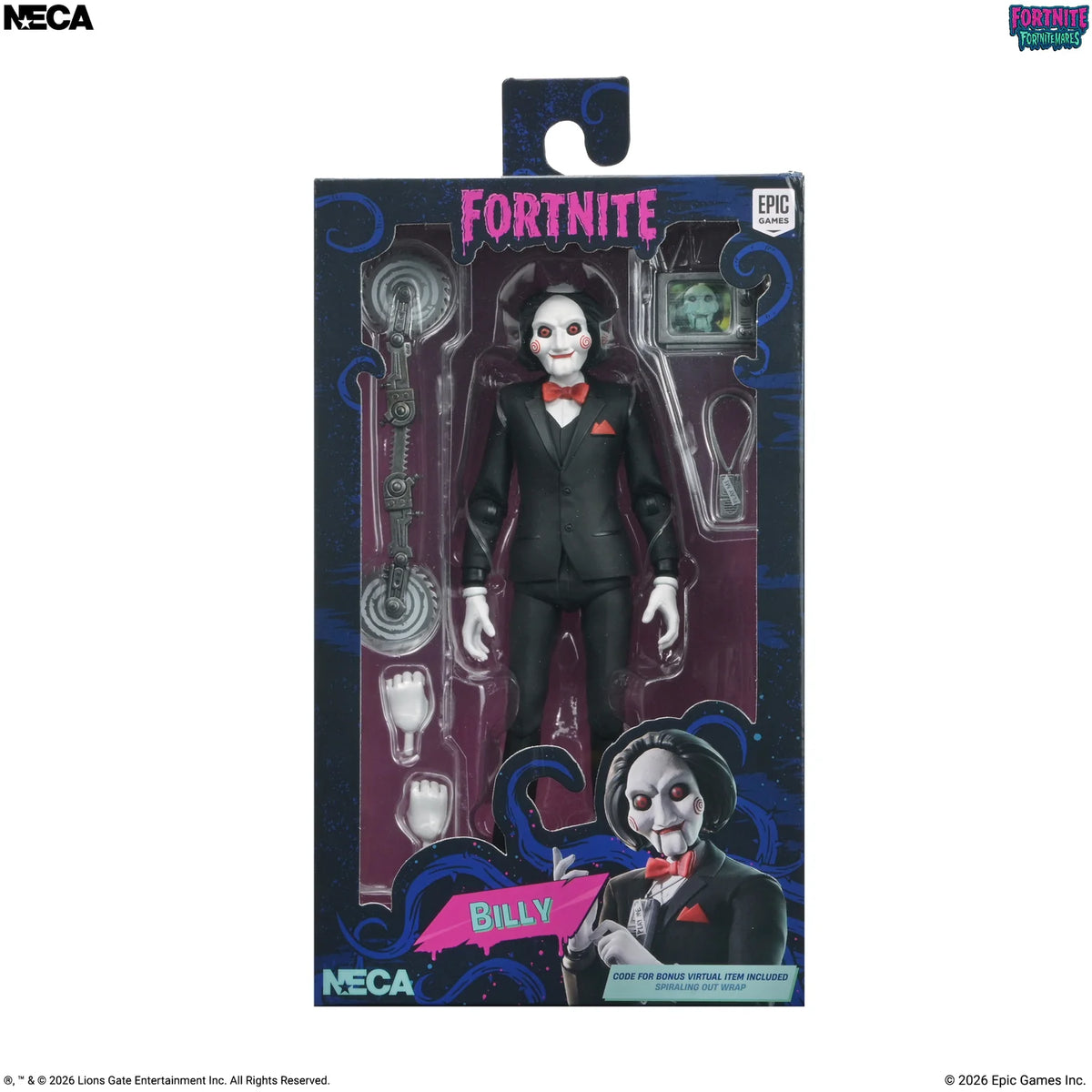 Fortnitemares Fortnite/Saw Billy Puppet 7~ Figure