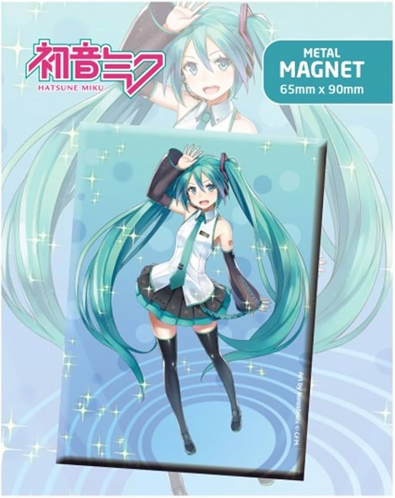 Hatsune Miku 2013, V3 Version Metal Magnet