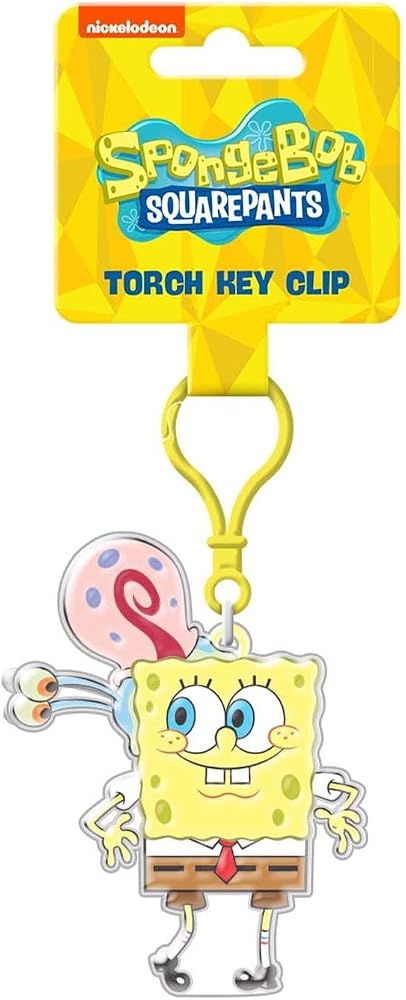 SpongeBob (Absorbed) Torch Key Clip