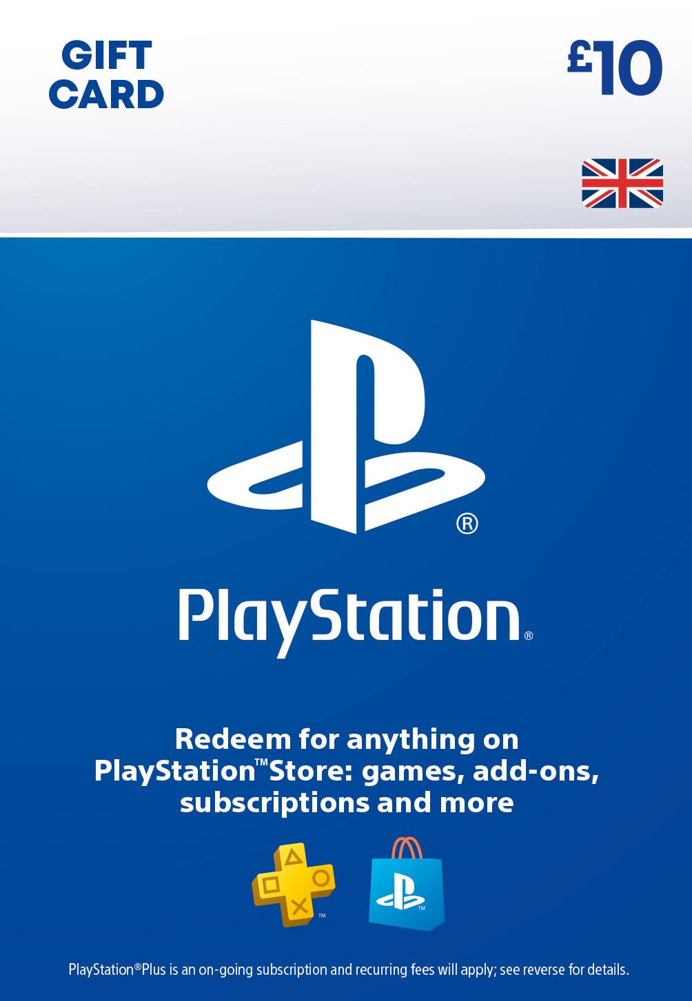 PSN Card £10.00