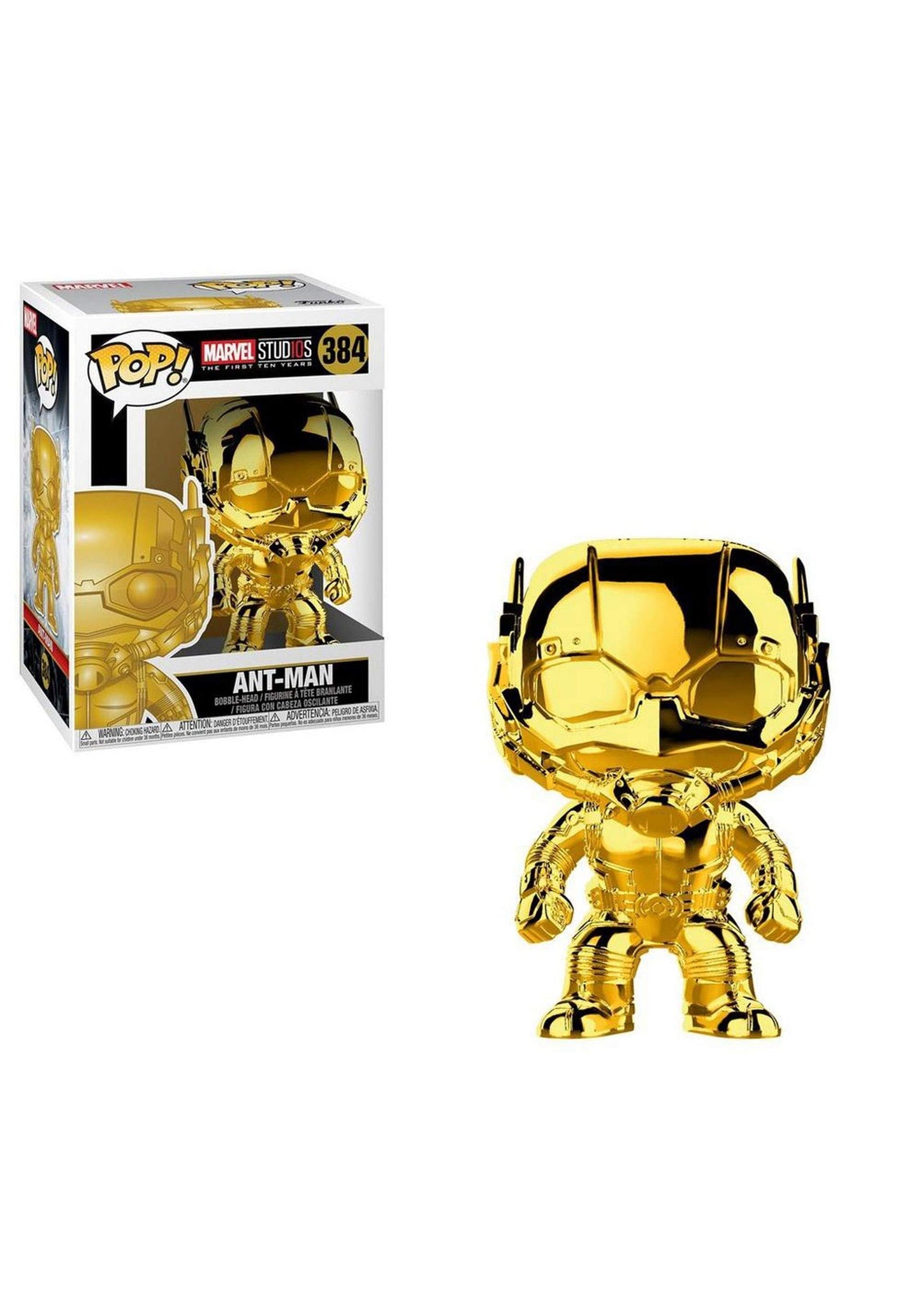 POP! Marvel: Marvel Studios 10: Ant-Man Chrome 384