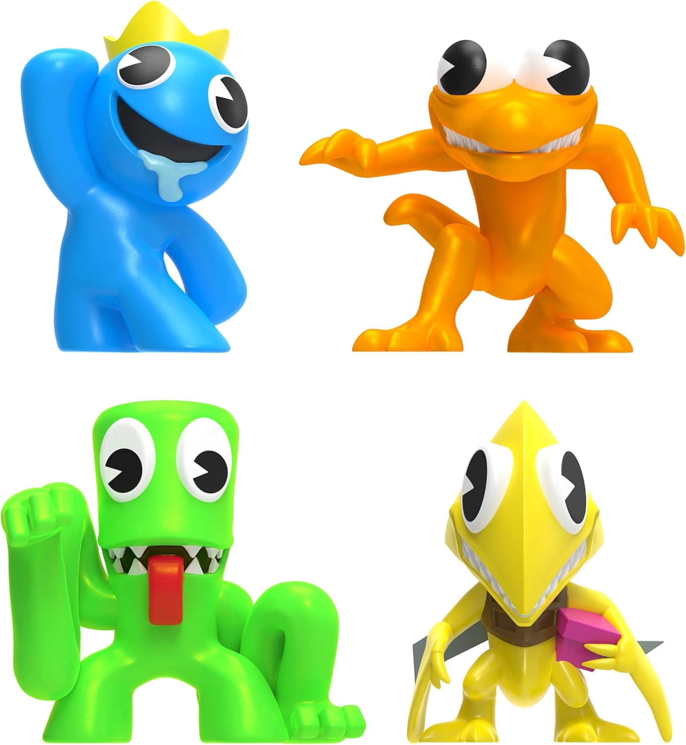Rainbow Friends Mini Figure 4 Pack