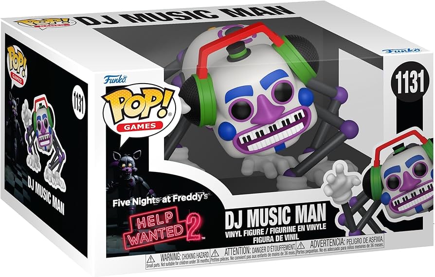 POP Games: FNAF Help Wanted 2 - DJ Music Man