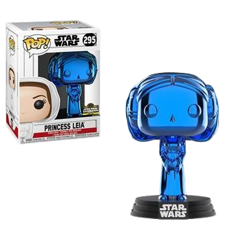 POP: SW: Princess Leia 295 - Blue Chrome 2500 pcs