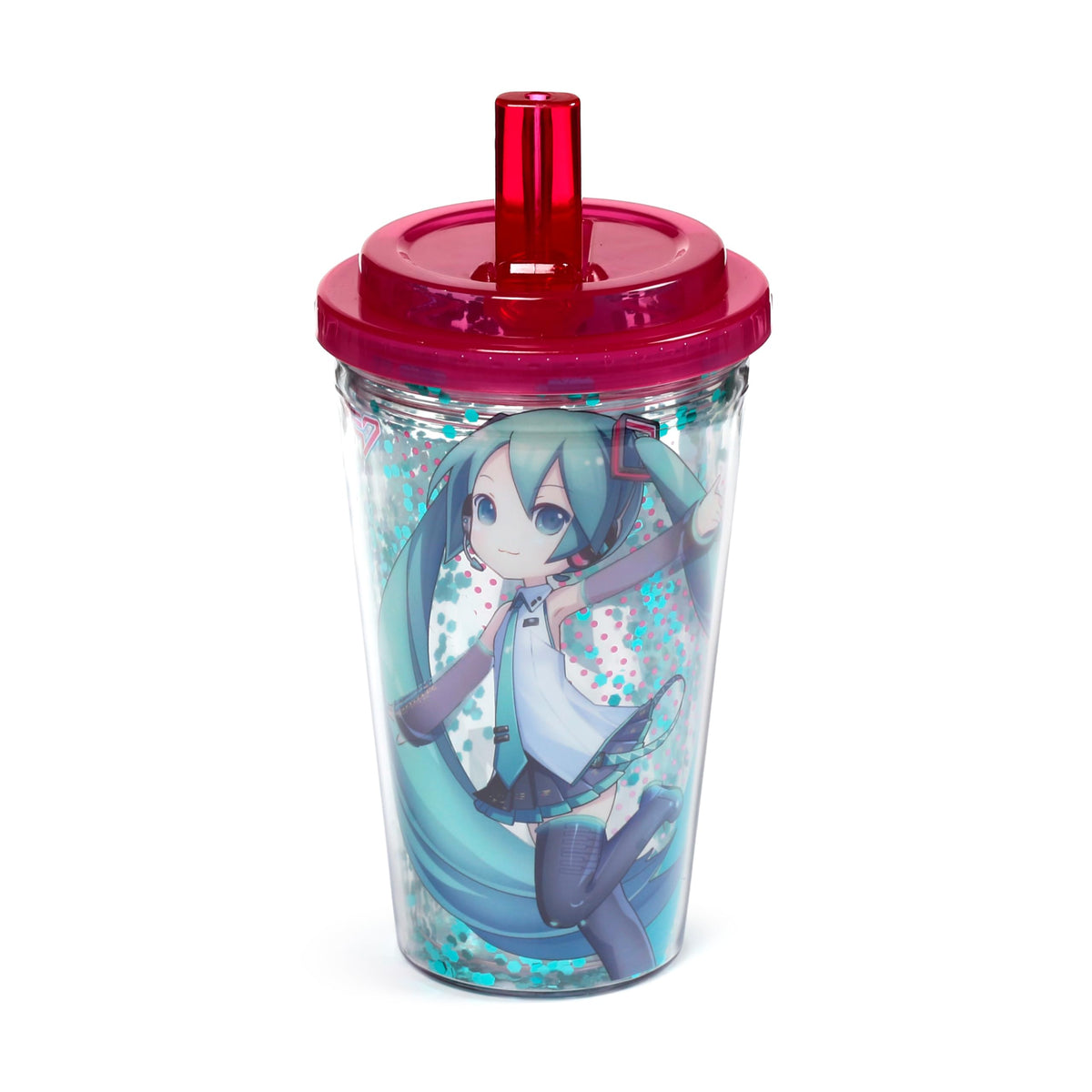Hatsune Miku Double Walled Cup & Straw