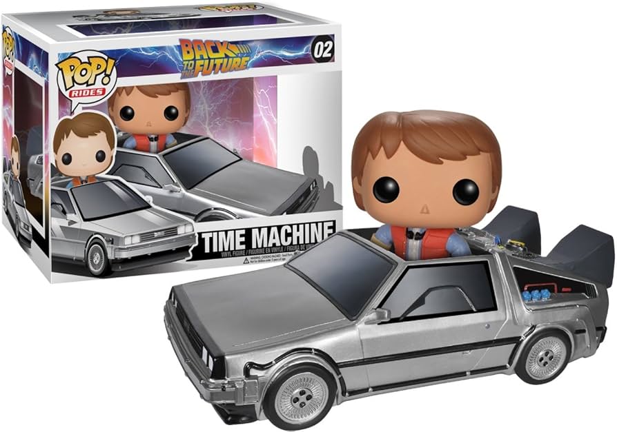 POP Rides: BTTF: Marty with Time Machine 02
