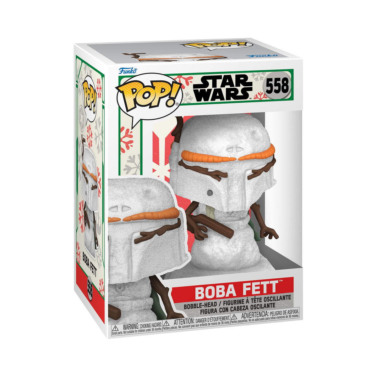 POP Star Wars: Holiday - Boba Fett 558 Snowman