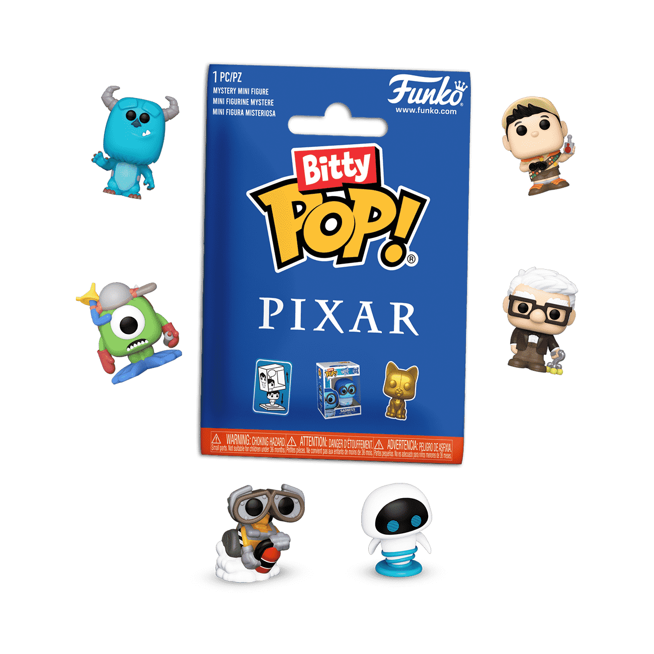 Bitty POP Singles - Pixar