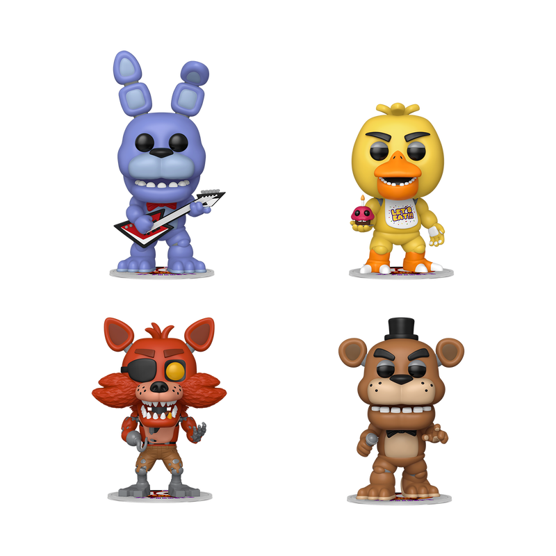 POP! Games: Five Nights At Freddy's 4PK