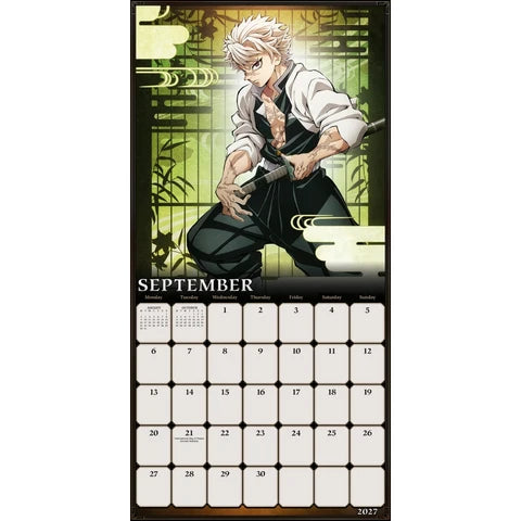 Demon Slayer Official 2027 Square Wall Calendar