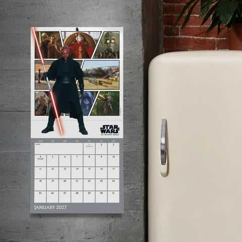 Star Wars Official 2027 Square Wall Calendar