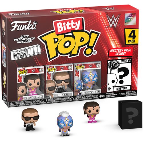 Bitty POP! WWE - Razor Ramon 4-Pack