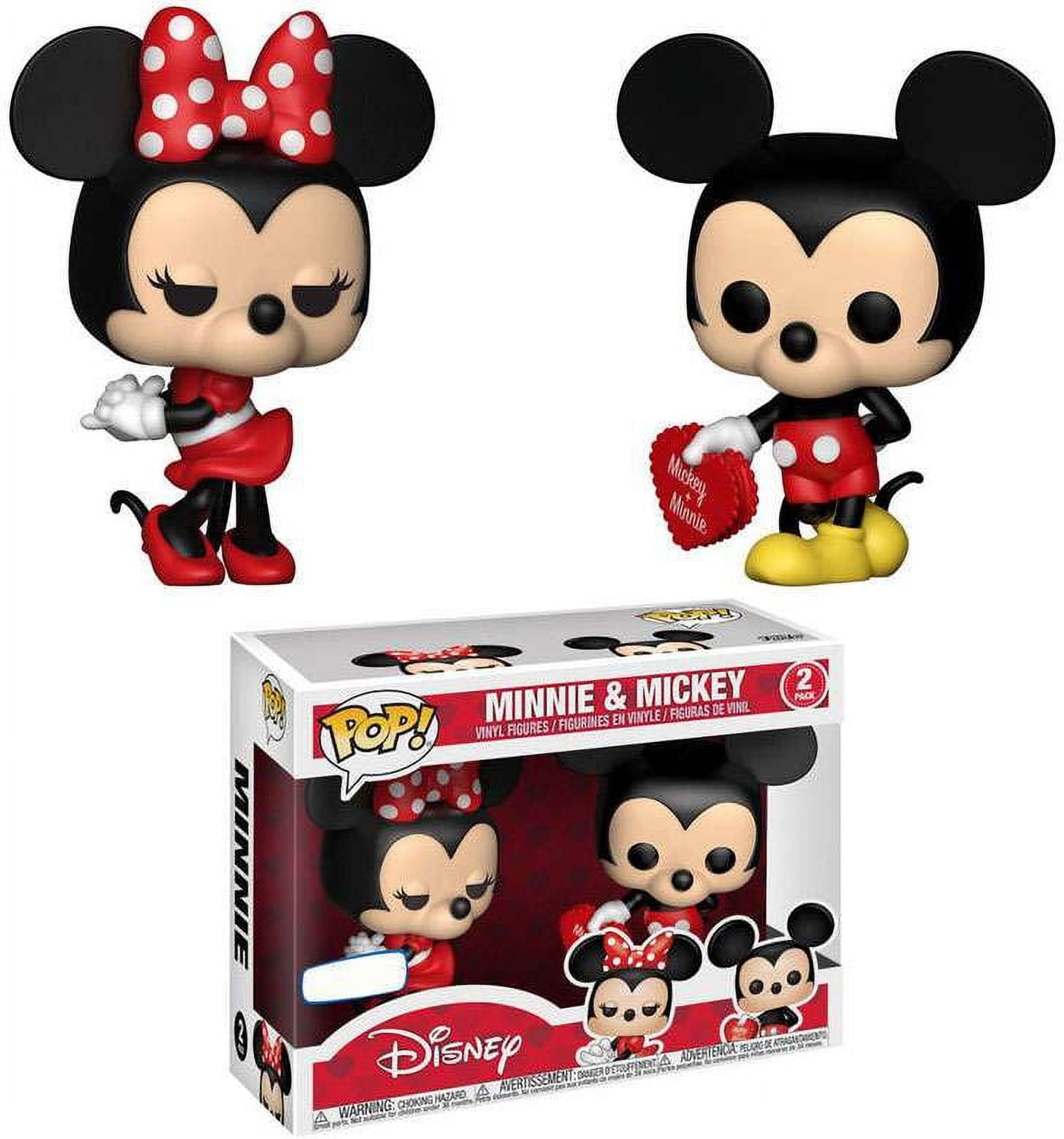 POP Disney: Minnie & Mickey 2PK Valentines