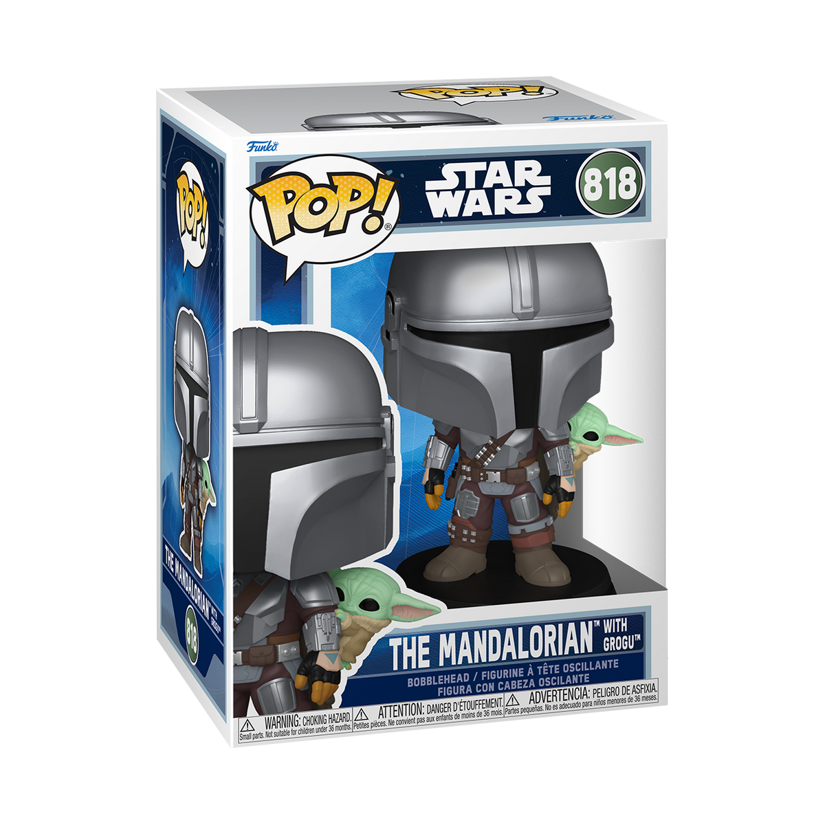 POP Star Wars: M&G - The Mandalorian w/Grogu