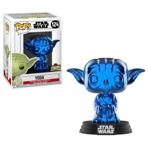 POP: Star Wars: Yoda (Blue Chrome) 124