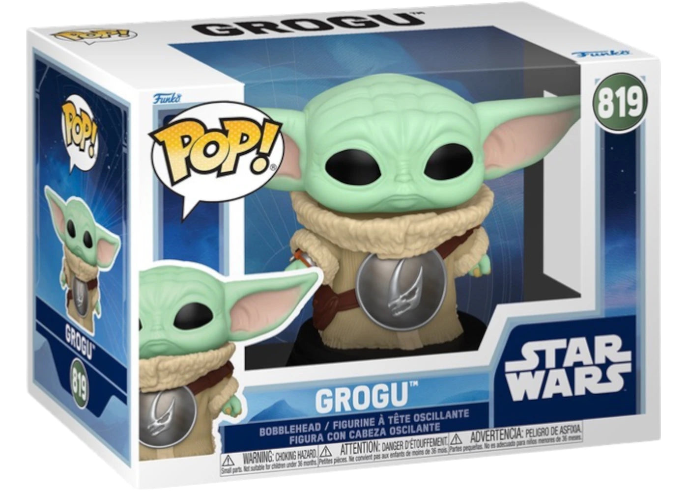 POP Star Wars: M&G - Grogu (Mudhorn Armor)