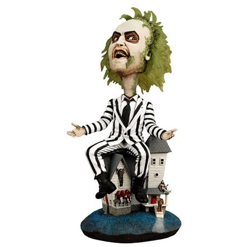 Beetlejuice in Striped Suit Head Knocker - Beetlejuice (1988)