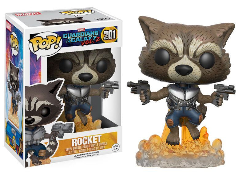 POP! Marvel: GOTG: Rocket (Jet Pack) 201