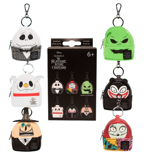 Loungefly: Nightmare Before Xmas Mystery Bag Charm