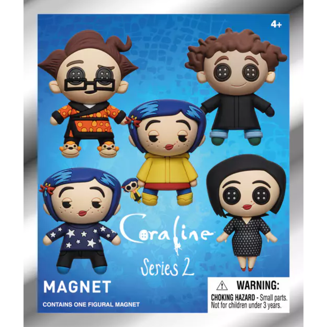 Coraline 3D Foam Magnets Series 2
