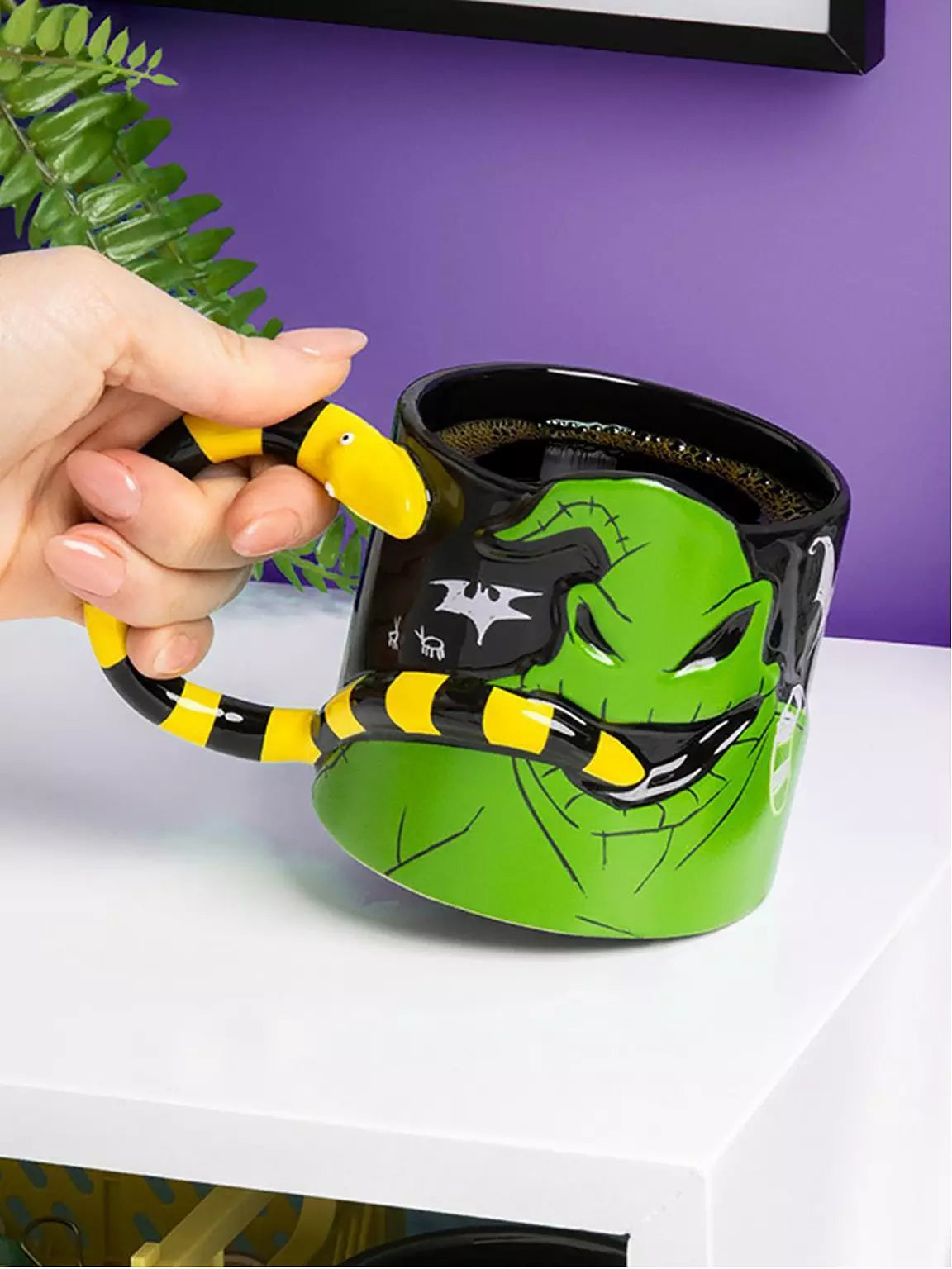 Oogie Boogie Shaped GITD Mug