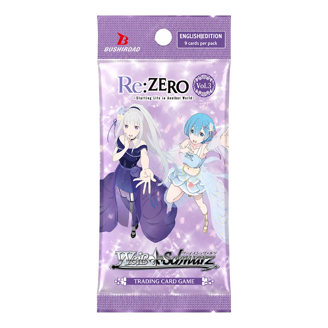 Weiss Schwarz Re:Zero SLIAW Vol.3 Booster