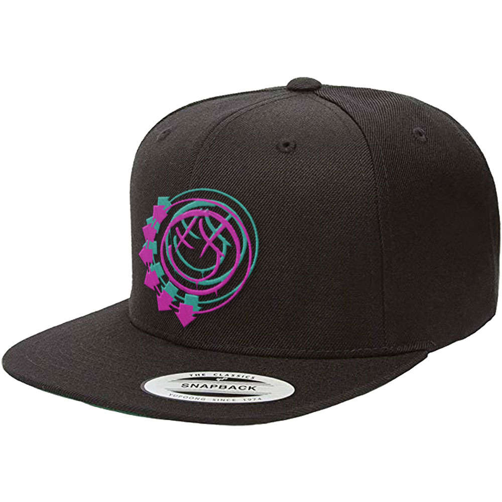 Blink-182 Unisex Snapback Cap: Double Six Arrows
