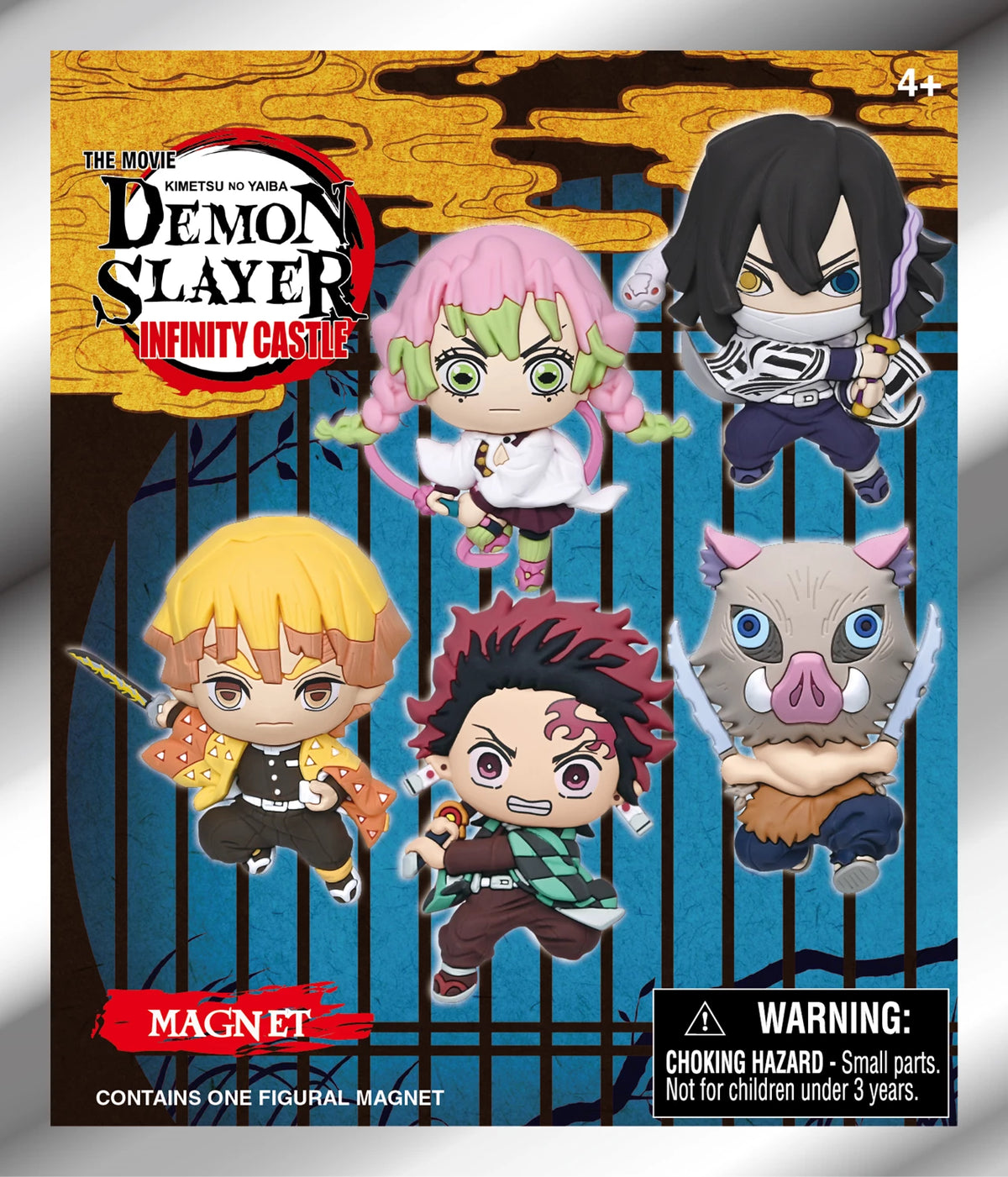 Demon Slayer Infinity Castle Movie 3D Foam Magnets