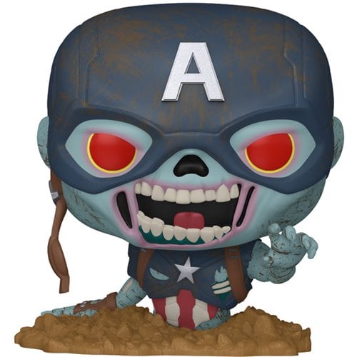 POP! Marvel: Zombie Captain America w/o Shield