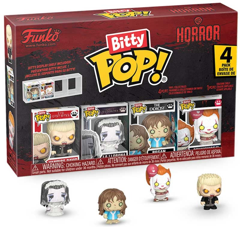 Bitty POP 4pk: Horror - David