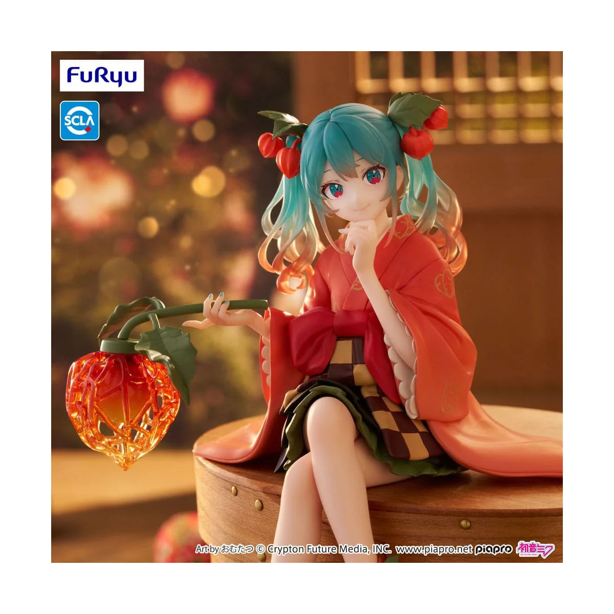 Hatsune Miku Noodle Stopper Figure Winter Cherry