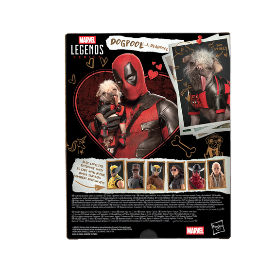 Deadpool & Wolverine Dogpool & Deadpool Figure