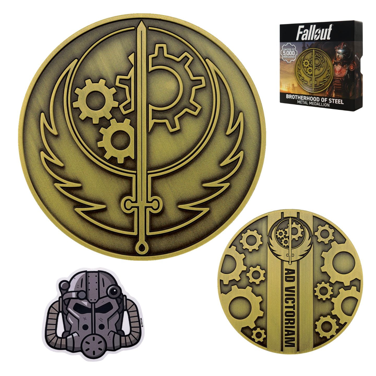 Fallout Brotherhood of Steel Medallion