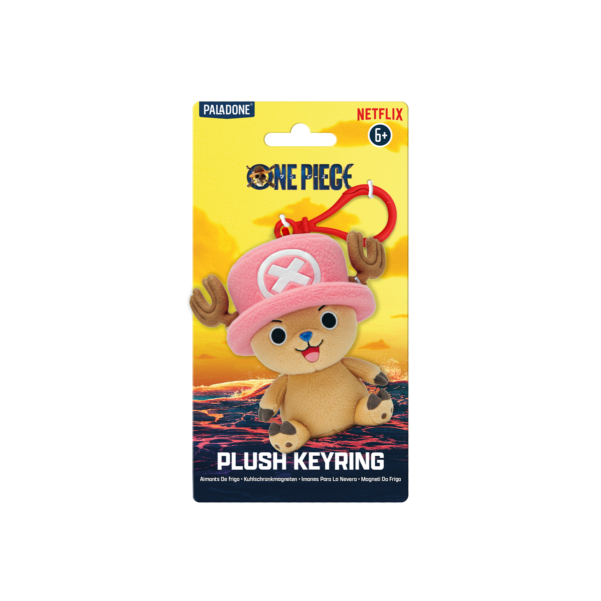 One Piece Tony Tony Chopper Plush Keyring