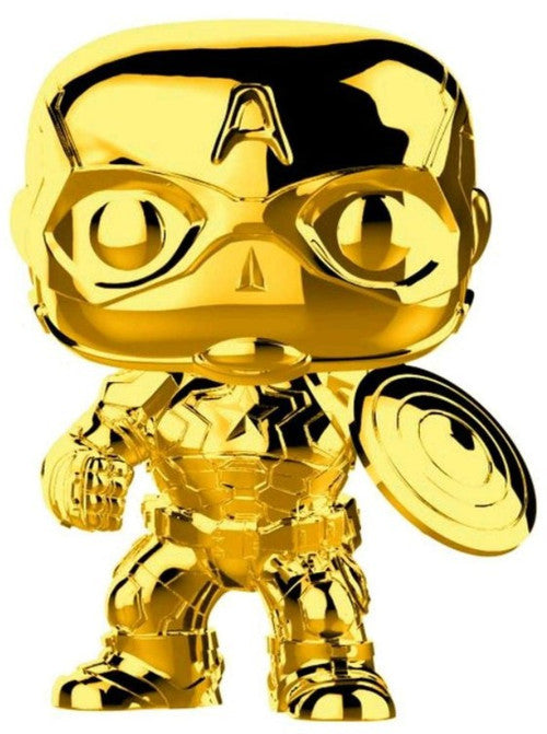 POP Marvel Studios 10 - Captain America Gold 377